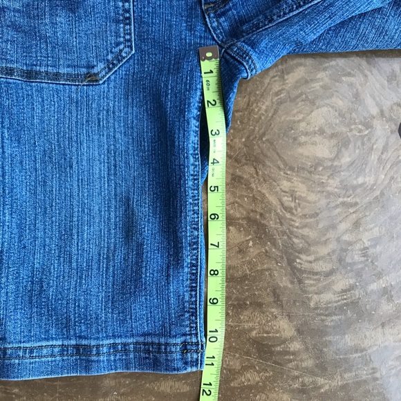 NFS - Rue21 Denim Bermuda Shorts 💙 Size 1/2, EUC - Picture 5 of 8